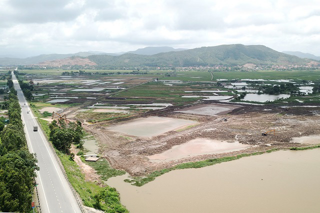 Một phần khu công nghiệp hơn 700 ha tại Quảng Ninh dự kiến được khai thác năm nay - Ảnh 1.