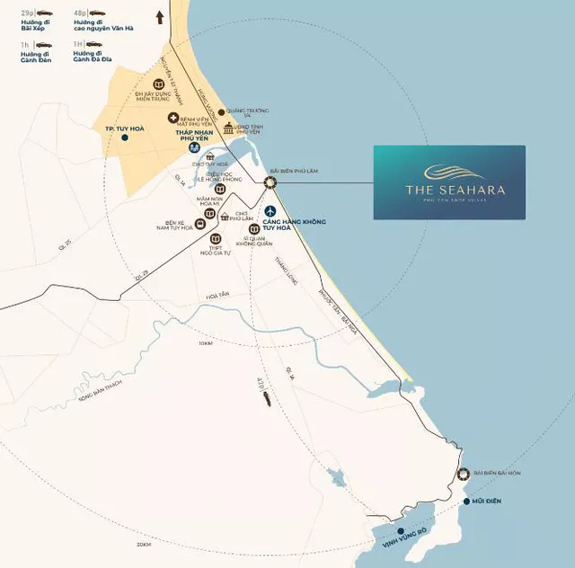 Sắp ra mắt 46 lô shop villas mặt biển tại Phú Yên - Ảnh 1.