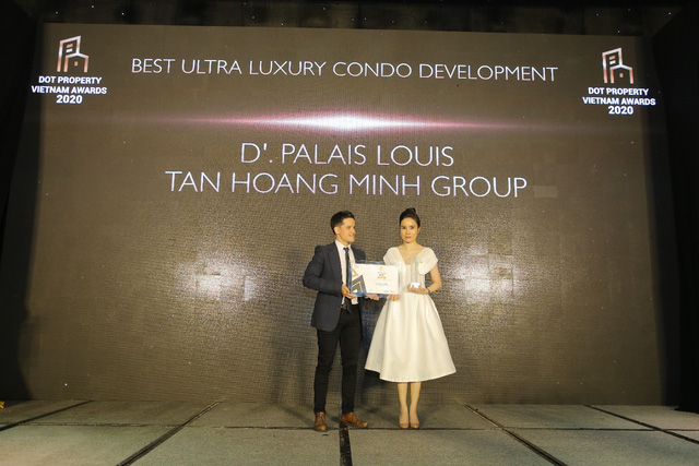 Tân Hoàng Minh lập cú hattrick giải thưởng lớn tại Dot Property Vietnam Awards 2020 - Ảnh 1.
