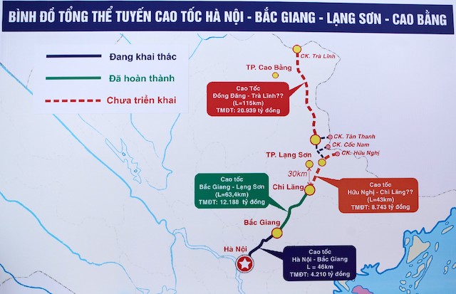 Thủ tướng phê duyệt chủ trương đầu tư dự án cao tốc Trà Lĩnh - Đồng Đăng gần 21.000 tỷ đồng - Ảnh 1.