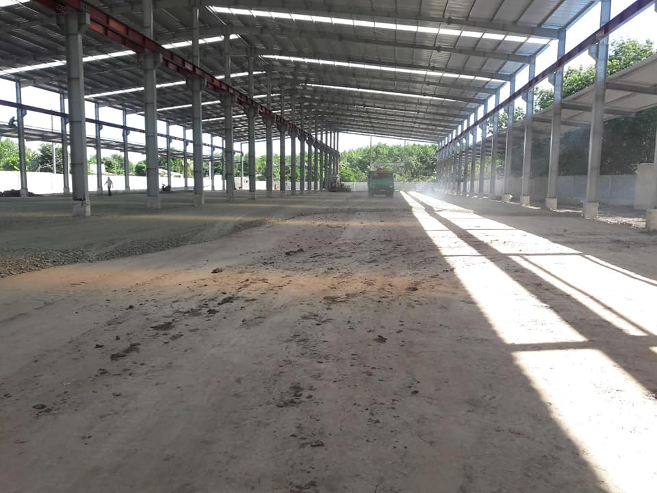 Diện tích đất tối thiểu để xây nhà xưởng